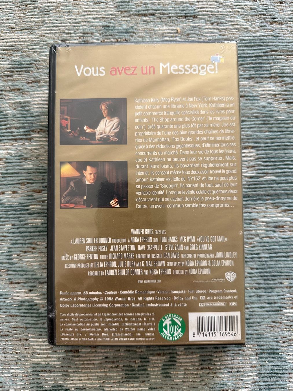 Tutti i VHS: You've Got Mail 1998 Vous avez un message – Nuovo e nell'imballaggio originale da Couvet venduto da Aura_aura 1