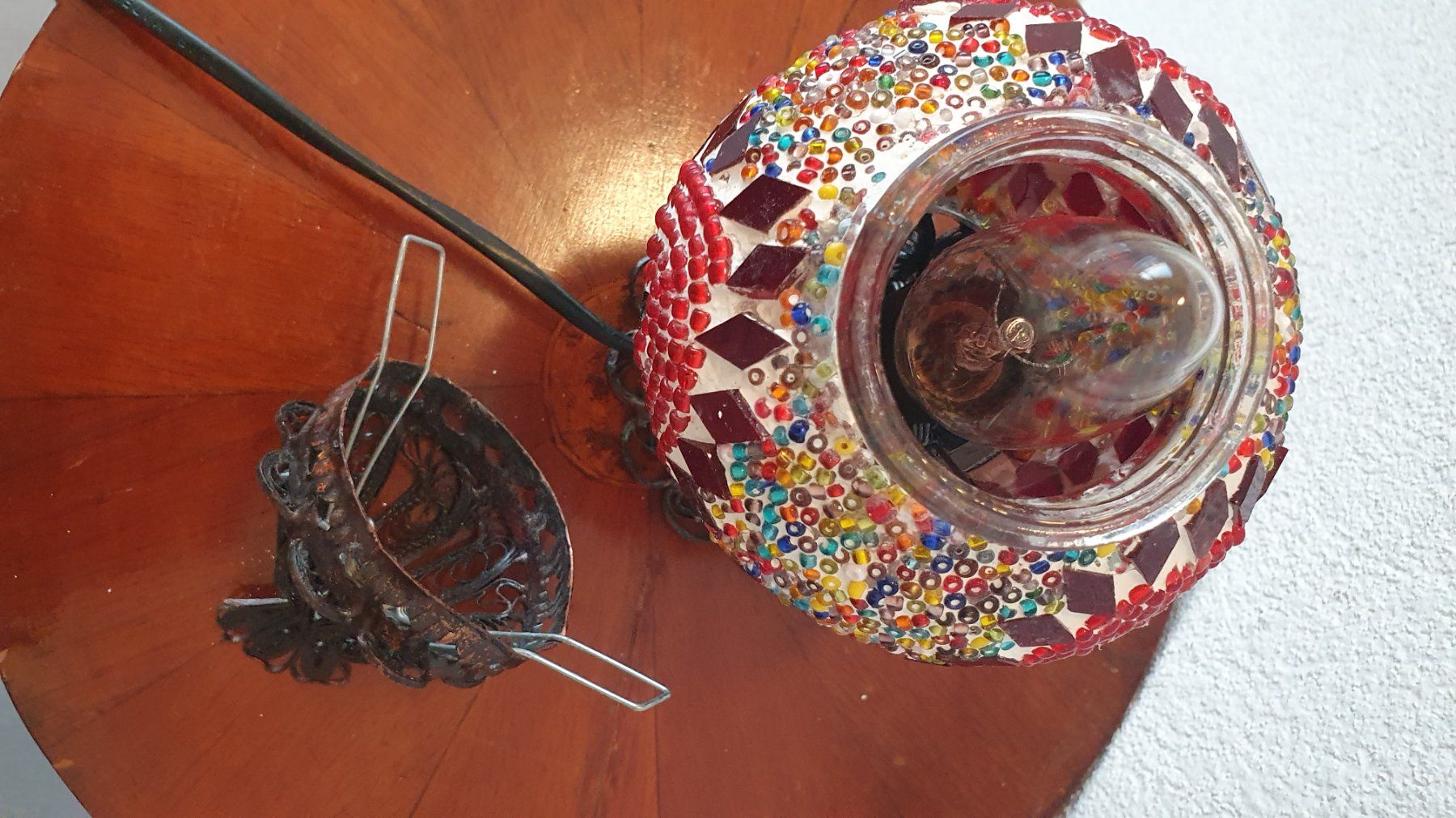 Lampade: Superbe lampe orientale mosaïque artisanale – Usato da Erde venduto da zakleblanc 6