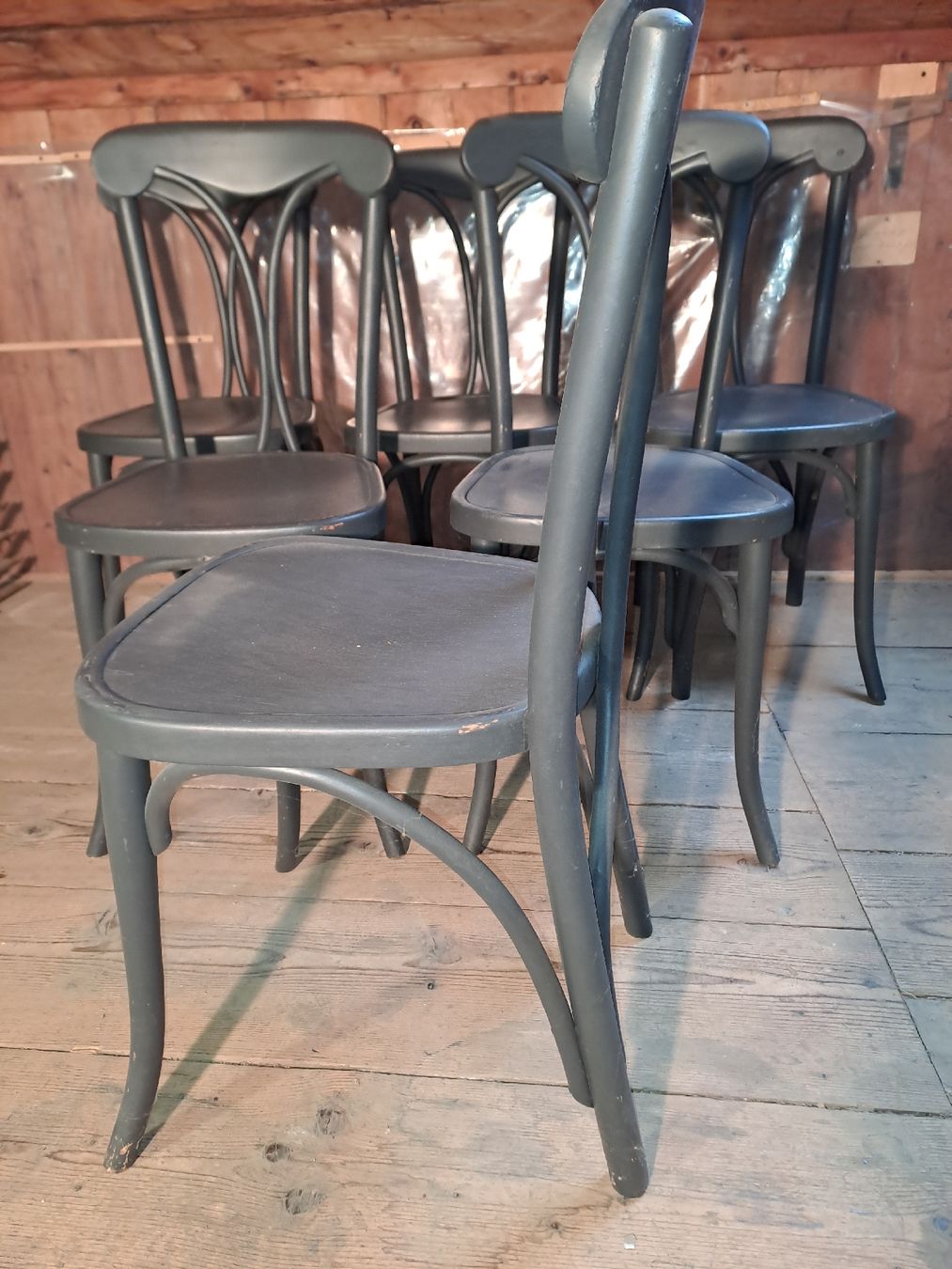 Thonet Stühle: Set von 6 Thonet Stühle um 1920 Bugholz – Gebraucht aus Gebenstorf von suroh 4
