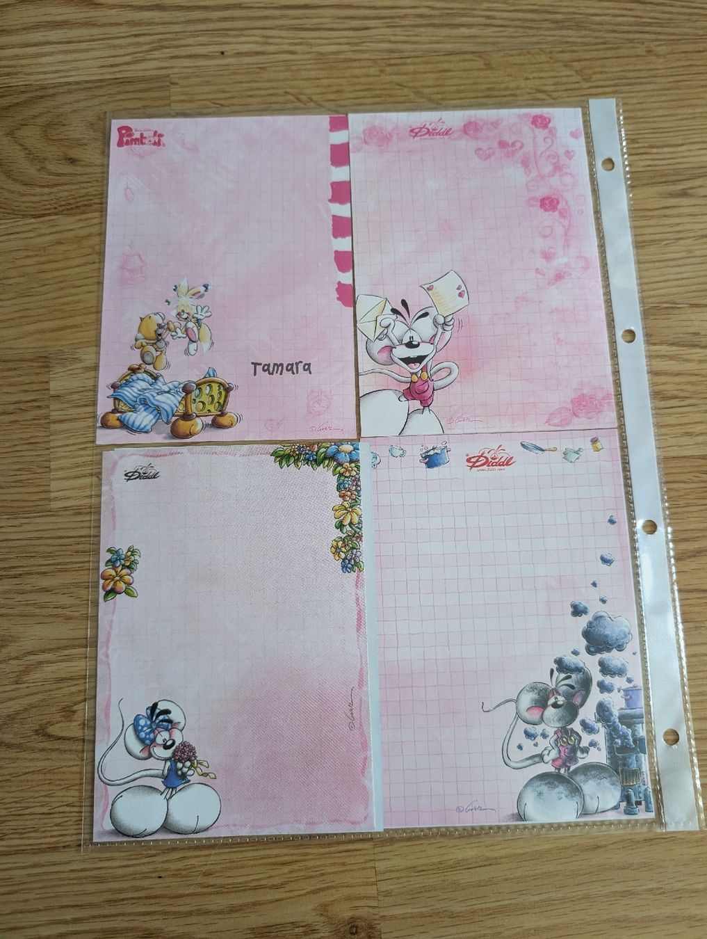 Carta: Diddl Pink A6 – Nuovo (secondo la descrizione) da Luzern venduto da wunlife