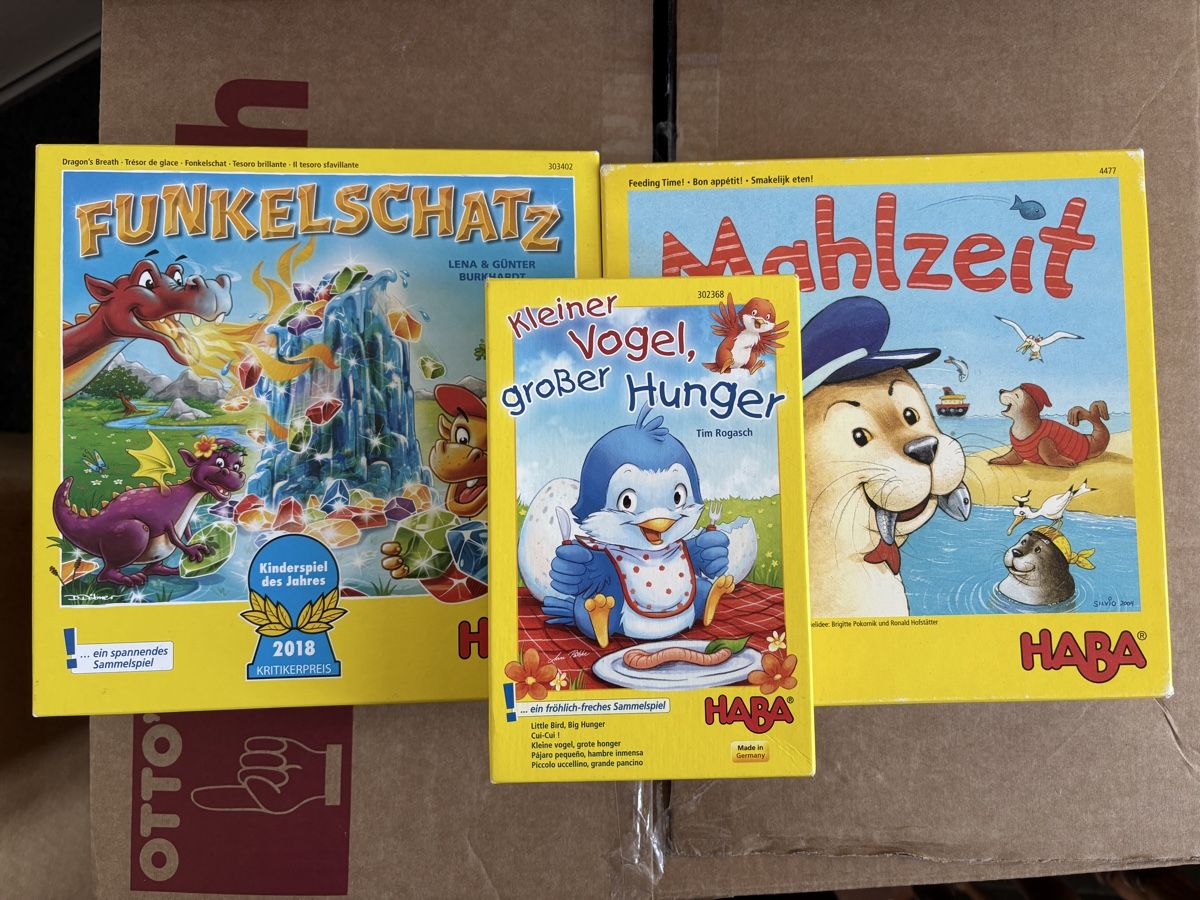 Giocattoli: 3x Kinderspiele – Usato da Amriswil venduto da thi_r29m