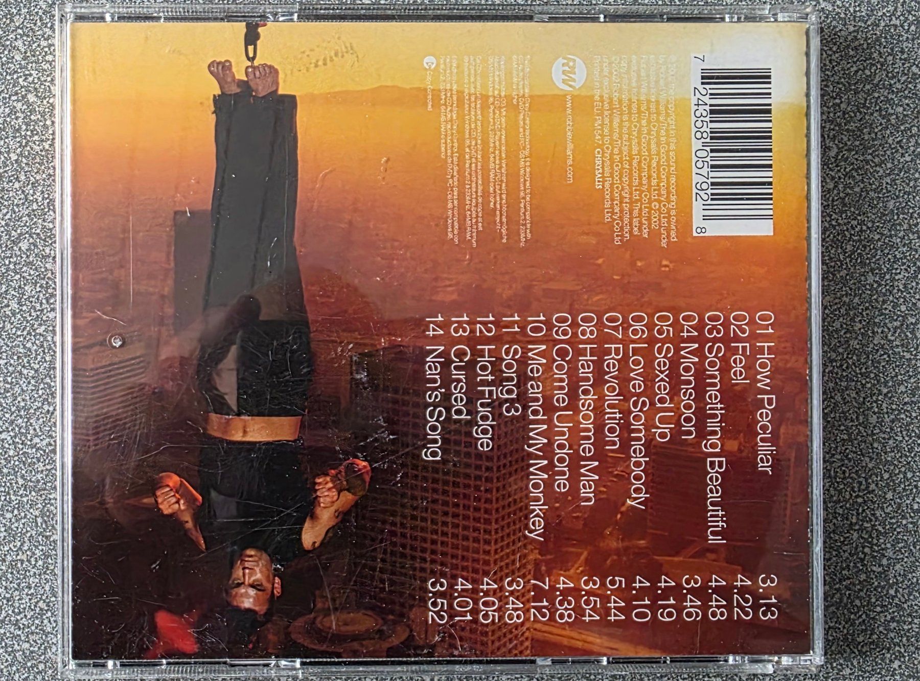 CD: CD Robie Williams - Escapology – Usato da Oetwil am See venduto da fineli2 1