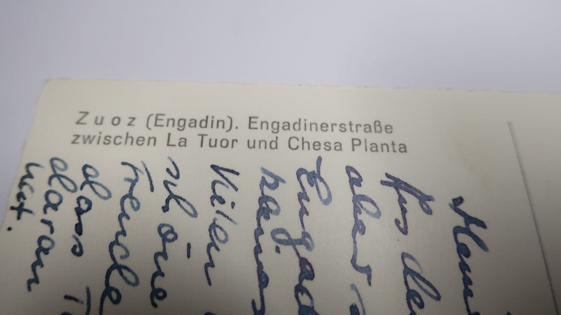 Ansichtskarten: Zuoz (Engadin) 1961 – Gebraucht aus Cormoret von Pascalll2001 5