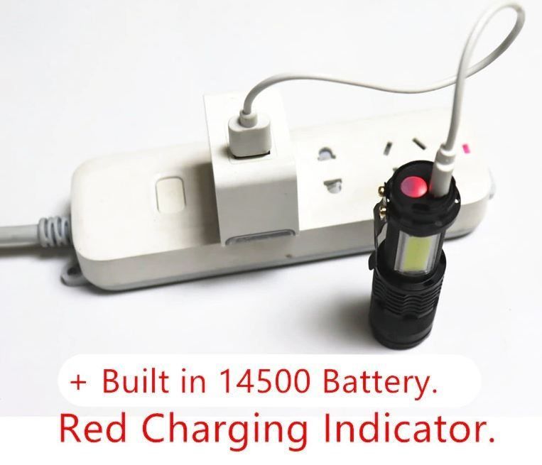 Lampade: Taschenlampe ZOOM Torch USB Charge – Usato da Unterägeri venduto da RmOnline 1