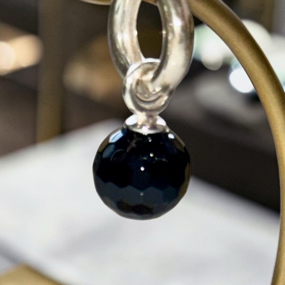 Orecchini pendenti & Orecchini a lobo: Ohrhänger 925er Silber mit Onyx Kugel – Nuovo e nell'imballaggio originale da Uznach venduto da TheStyleLounge 2