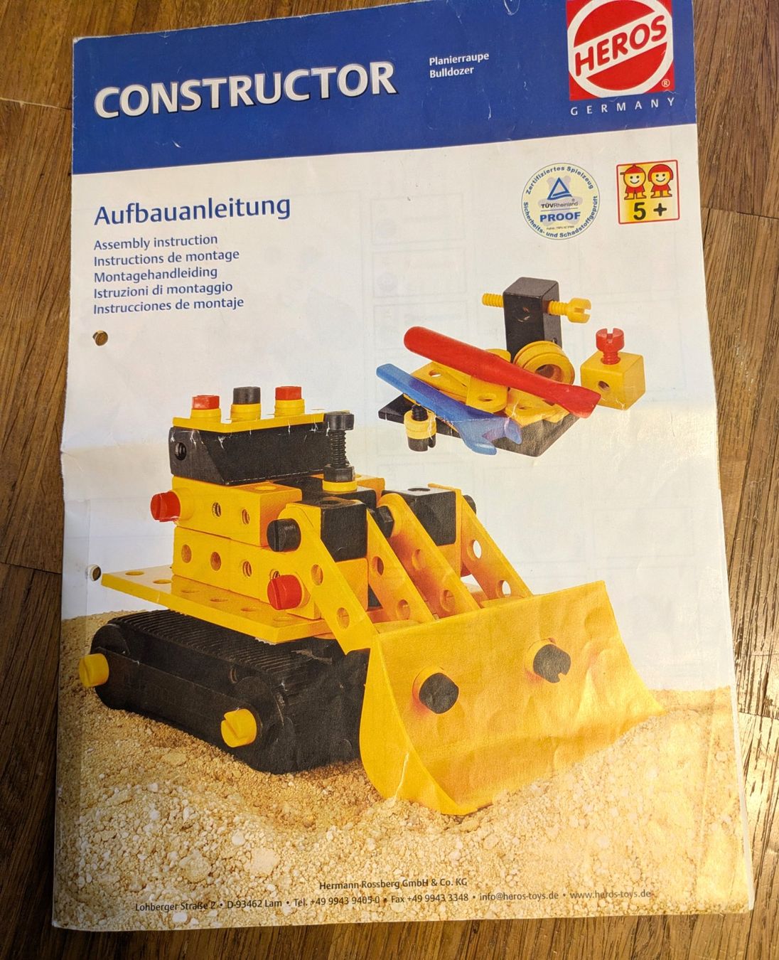Kit di costruzioni: HEROS Constructor Bulldozer – Usato da Zürich venduto da MarsmenschCH 3