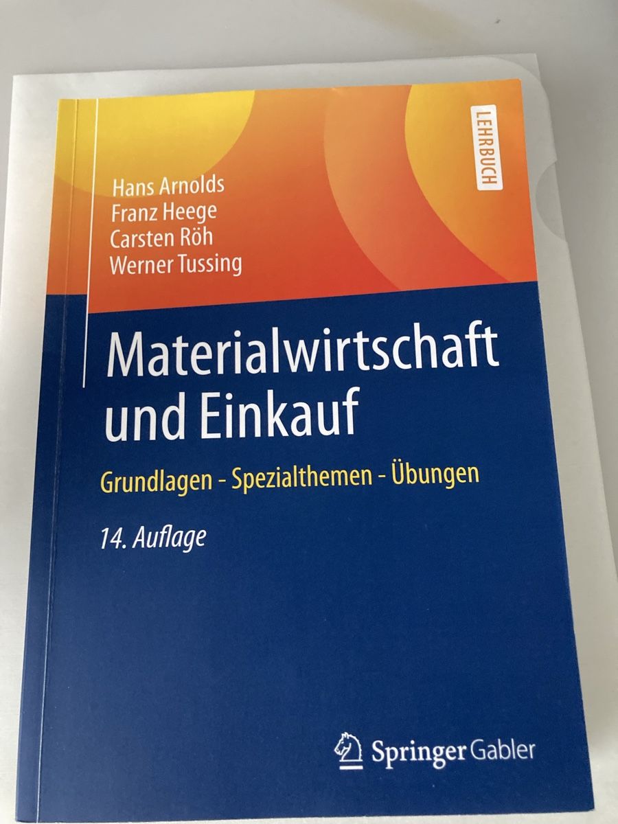Libri: Materialwirtschaft und Einkauf – Usato da St. Niklausen LU venduto da sterala