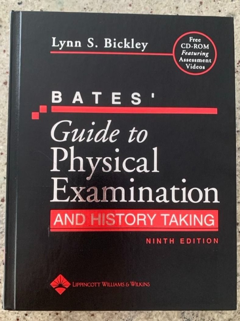 Libri: Bates' Guide to Physical Examination 9th Edition – Usato da Genève venduto da sunsustains