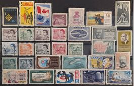 Kanada 1950er-1960er Lot Elisabeth II Sport Kunst Gemischt