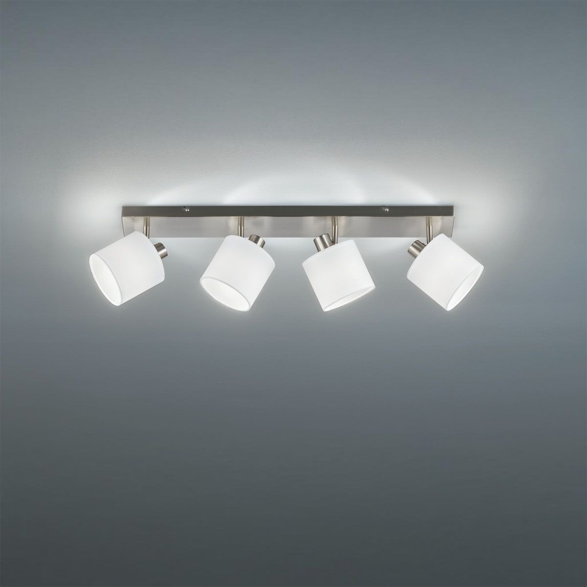 Lampadari & plafoniere: Deckenleuchte, Nickel, Weiss, 4er Spot – Nuovo (secondo la descrizione) da Kreuzlingen venduto da Smart-Light