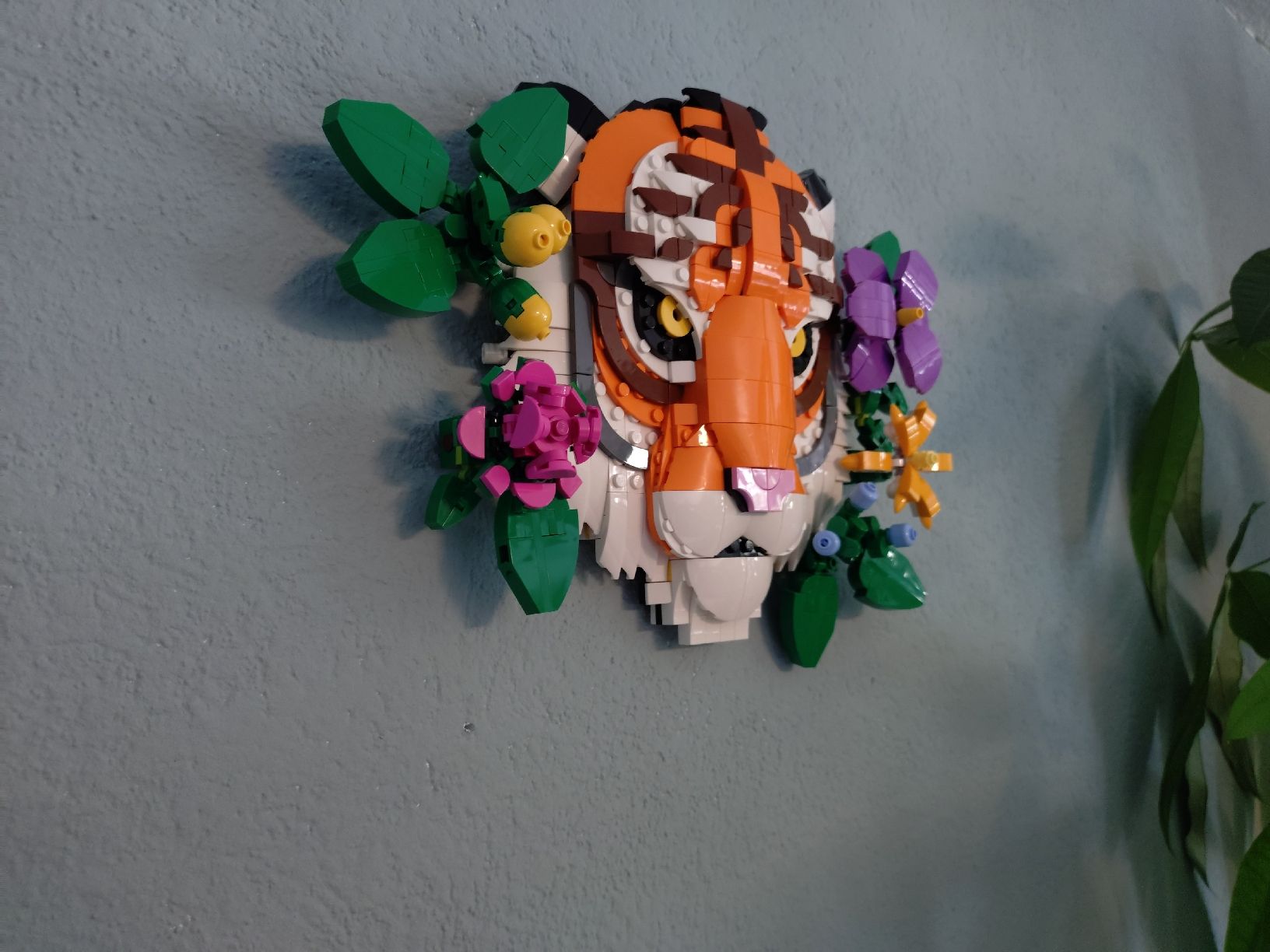 Lego Giocattoli: LEGO Tiger Tigerkopf aufstell- oder aufhängbar – Usato da Gossau ZH venduto da Lichtlein 1