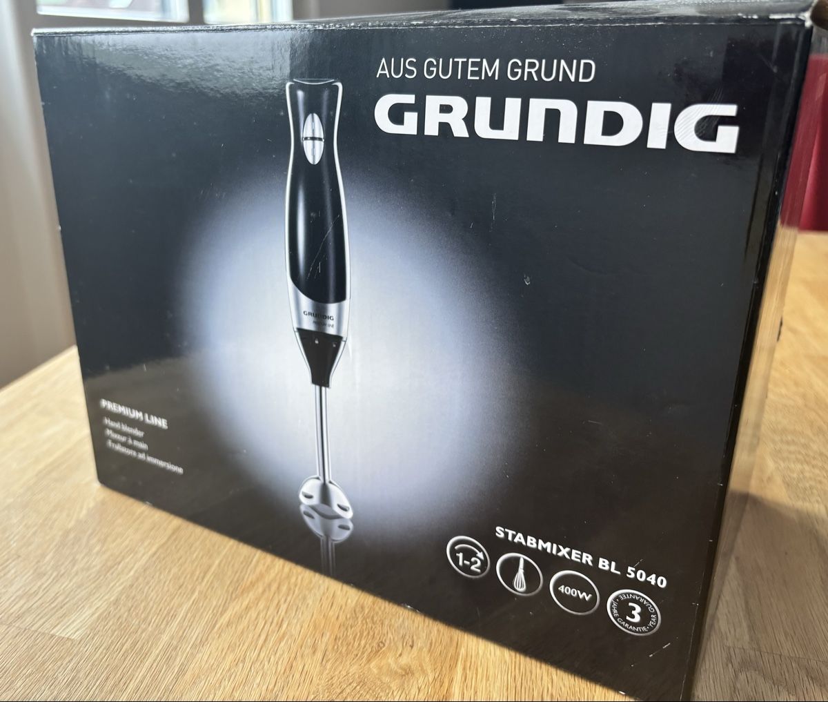 Grundig Elettrodomestici da cucina: Stabmixer Grundig – Nuovo e nell'imballaggio originale da Pfäffikon SZ venduto da simene