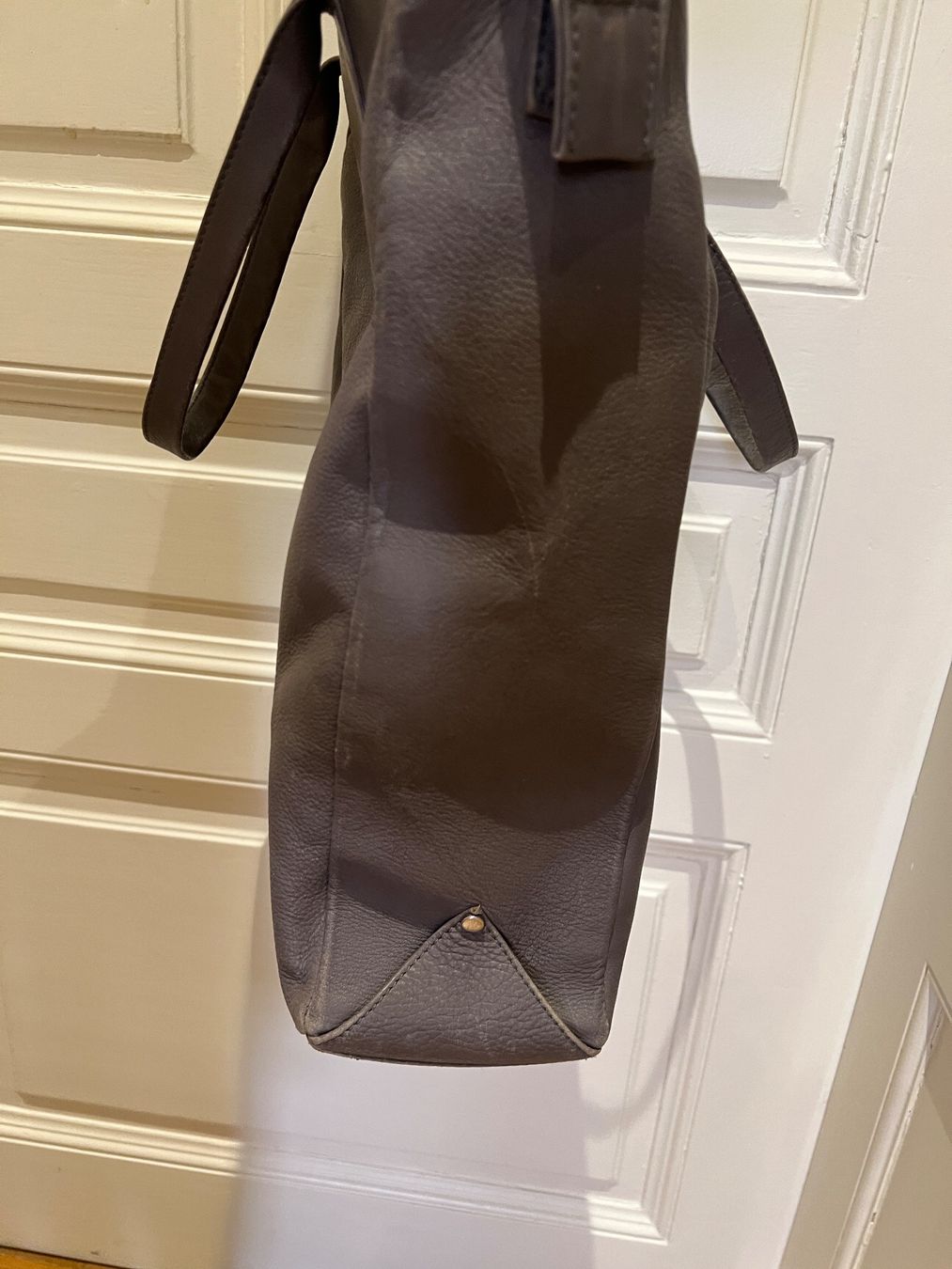 Kleinbasel Borse da donna: kleinbasel by Tanja Klein graue Tasche Big – Usato da Basel venduto da gletscher69 6
