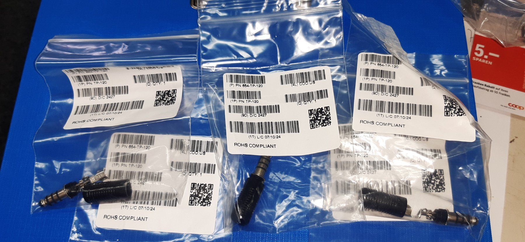Cavi: Audiostecker TP-120/NEXUS – Nuovo e nell'imballaggio originale da Fehraltorf venduto da STEMAC01TK 2