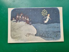 Postkarte Weihnacht Pro Juventute . Kreidolf
