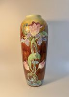 Große Jugendstil Vase (ca. 38 cm) – Handarbeit, beidseitiges