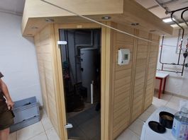 Sauna Finnisch/Bio Fichte Massiv Neuwertig