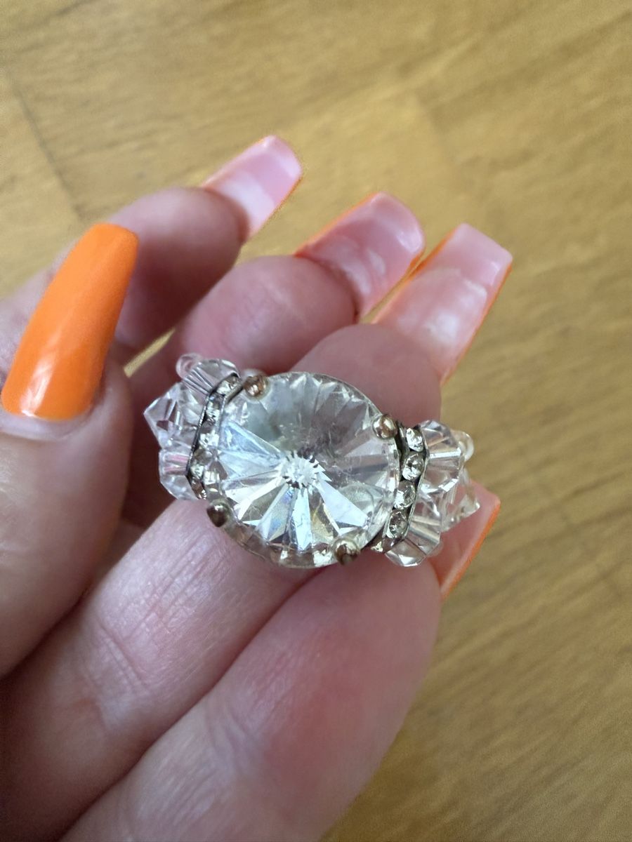 Anelli: Ring mit Kristallen und Perlen – Usato da Richterswil venduto da cobruetsch 1
