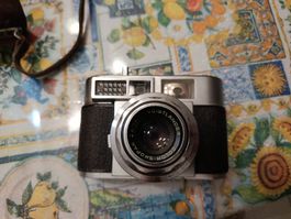 Voigtlander Vitomatic II Camera with Case and Strap