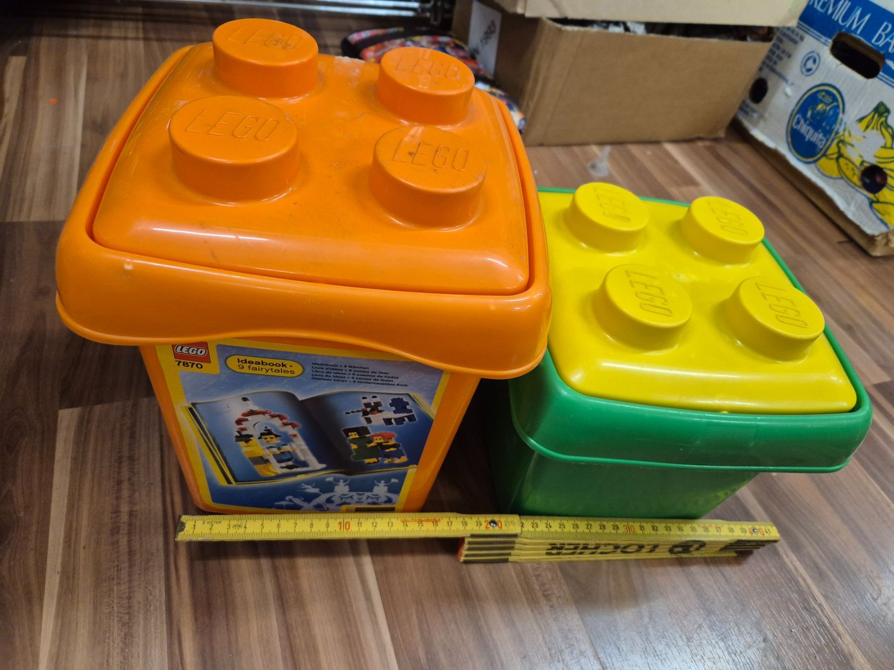 Contenitori & Simili: 2x Lego Aufbewahrungsboxen, – Usato da Schwarzenburg venduto da Sunny0290