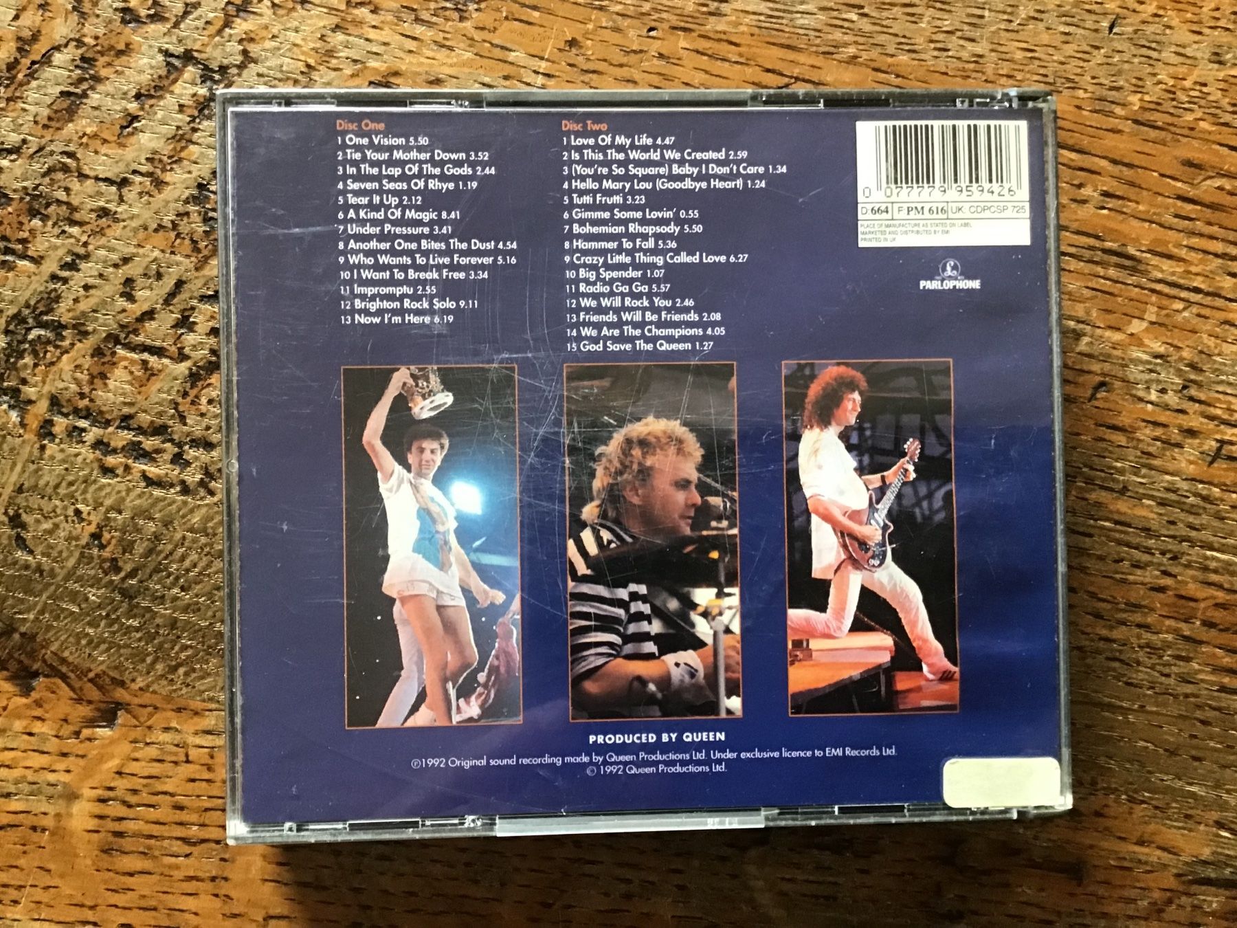 CDs: 2 CD Queen Live Wembley’86 – Gebraucht aus Fully von Ruby97 3