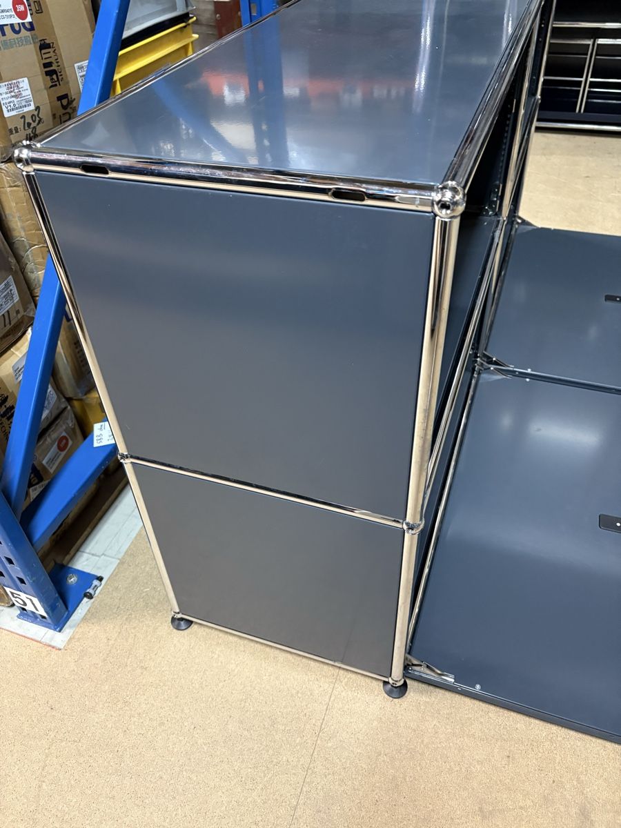 Scaffali: USM Haller Sideboard Anthrazit mit Klappen – Usato da Hellbühl venduto da copy-swiss 4