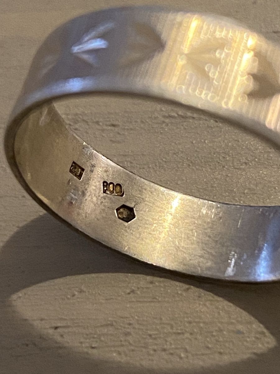 Bagues: Vintage Herrenring 800 Silber – D'occasion à Birr par Vintage-Liebhaber 1
