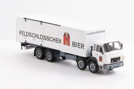 Saurer 8x4 Feldschlösschen mit Kofferaufbau