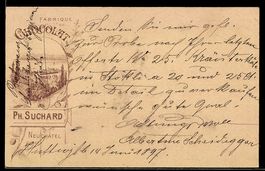 Litho Neuchâtel, Fabrique de Chocolat P