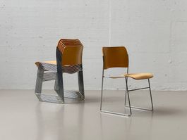 Stühle von David Rowland für HOWE, Modell 40/4, Dänemark