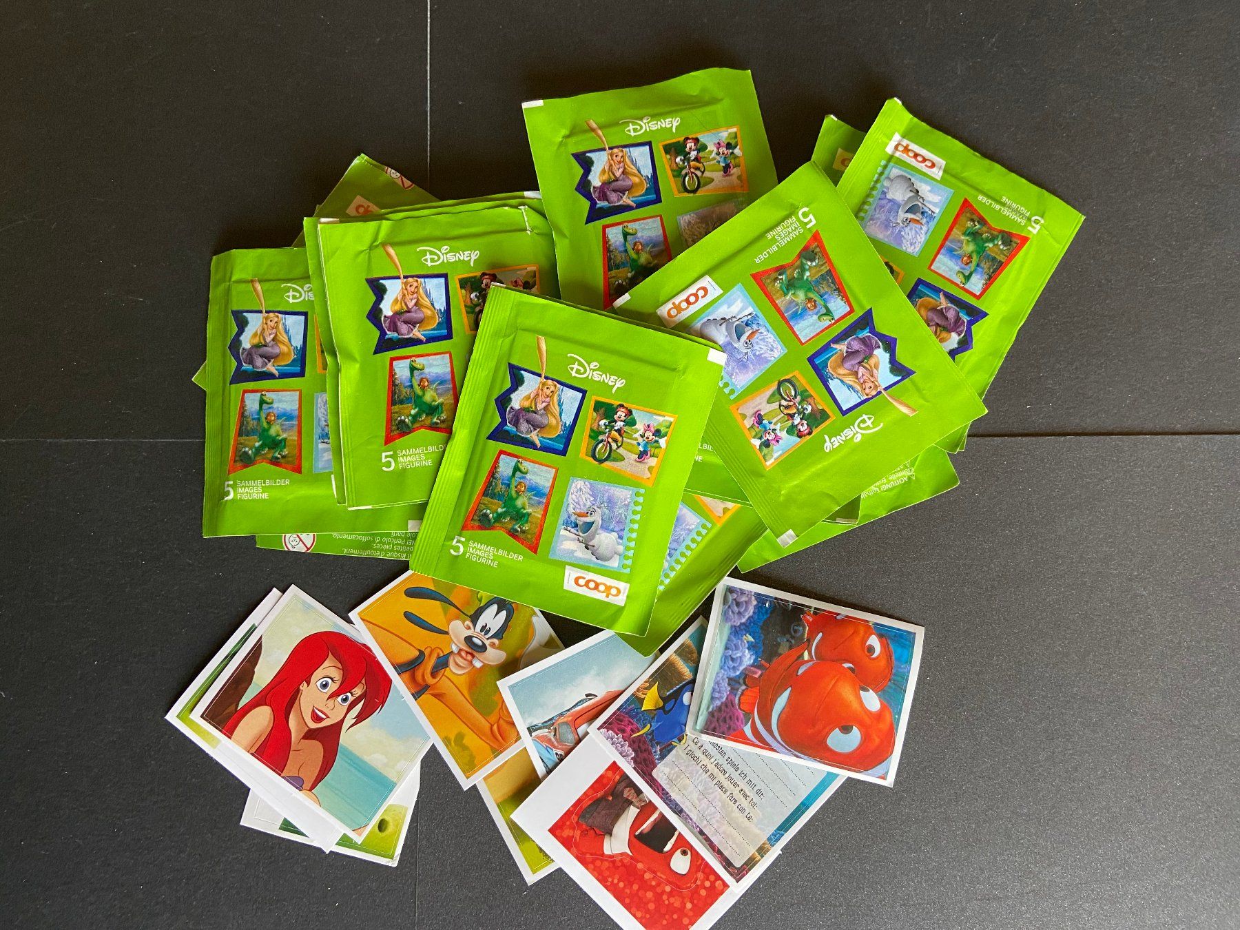 Carte collezionabili: Diverse Restmaterial von Coop /  Migros Sammelaktionen – Usato da Böckten venduto da Hansi36 4