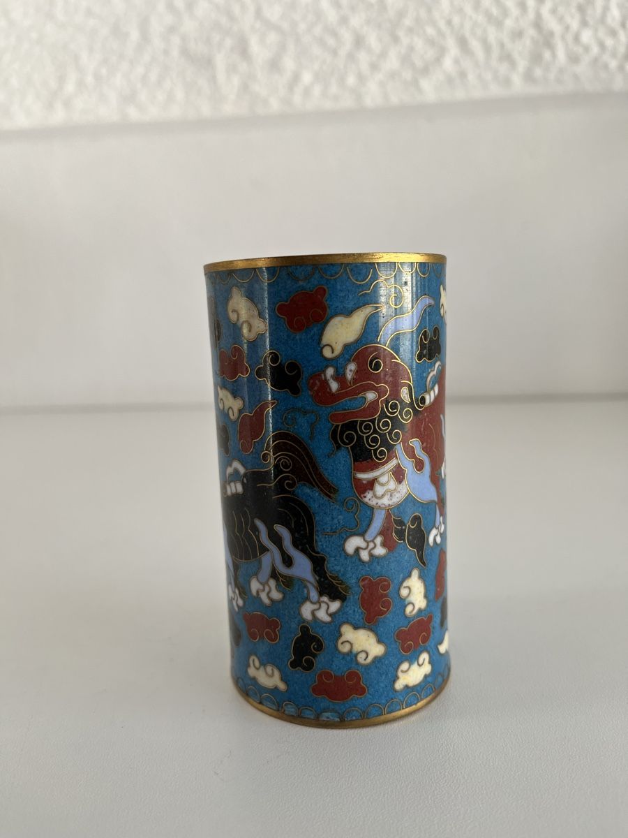 Tutte le decorazioni: alter Pinsel-Washer / Cloisonné – Usato da Wetzikon ZH venduto da seli03 4