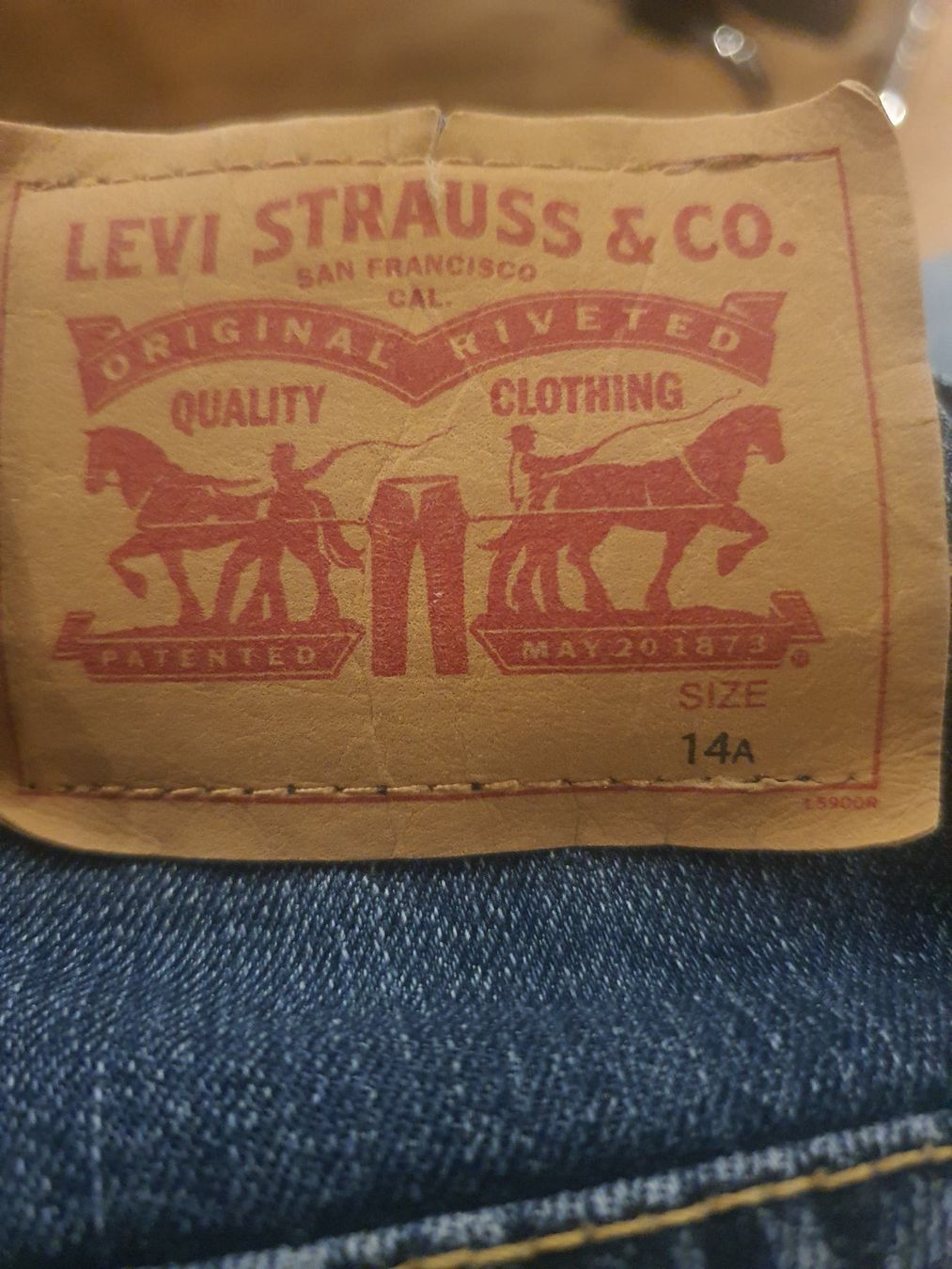 Levi's Pantaloni: Levi's 511 Slim fit Gr. 14 J – Usato da Zürich venduto da slvgen