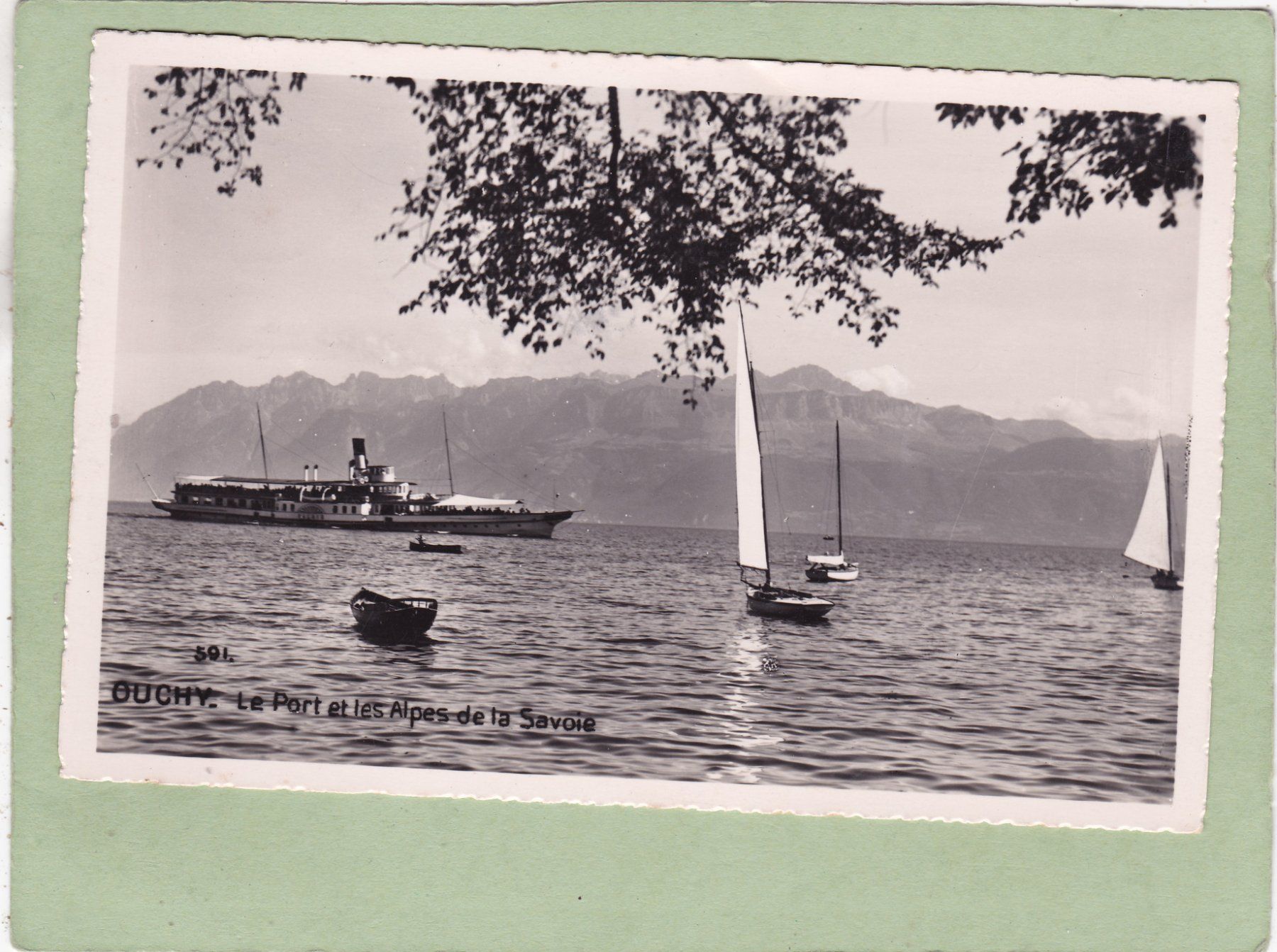 Cartes postales: Ouchy 1945 – D'occasion à Herisau par Lisegrat2008