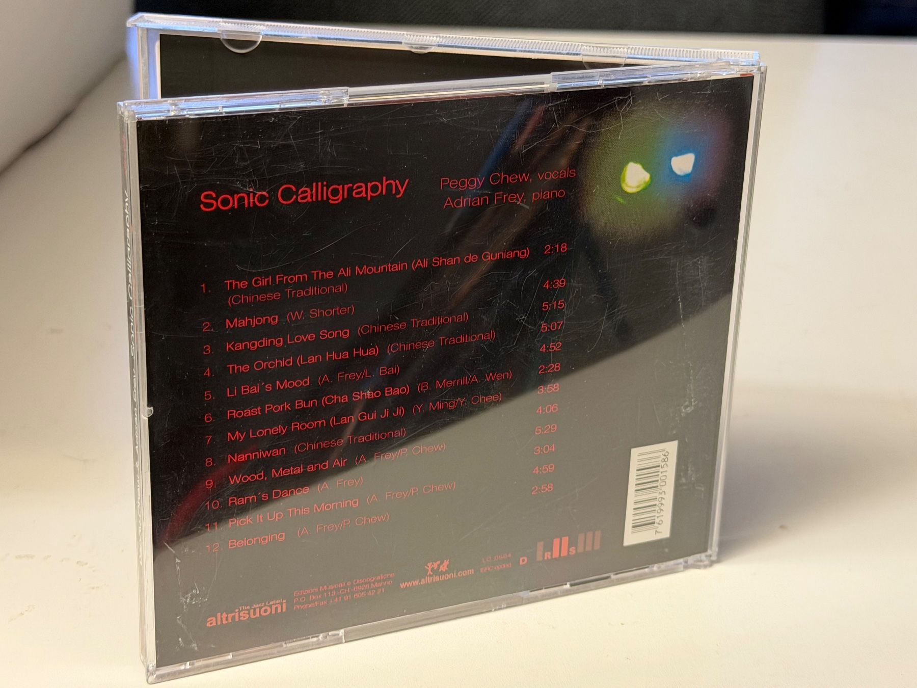 CDs: Peggy Chew, Adrian Frey - Sonic Calligraphy - SRA04A – Neu (gemäss Beschreibung) aus Küsnacht ZH von JazzRecords 1