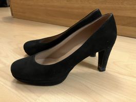Mascaró Wildleder Pumps Schwarz Gr. 38