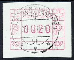 ATM 9 fehlender Sicherheitsvordruck