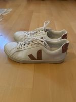 Veja Sneaker Damen Gr. 41 Leder Weiss Braun Top Zustand!
