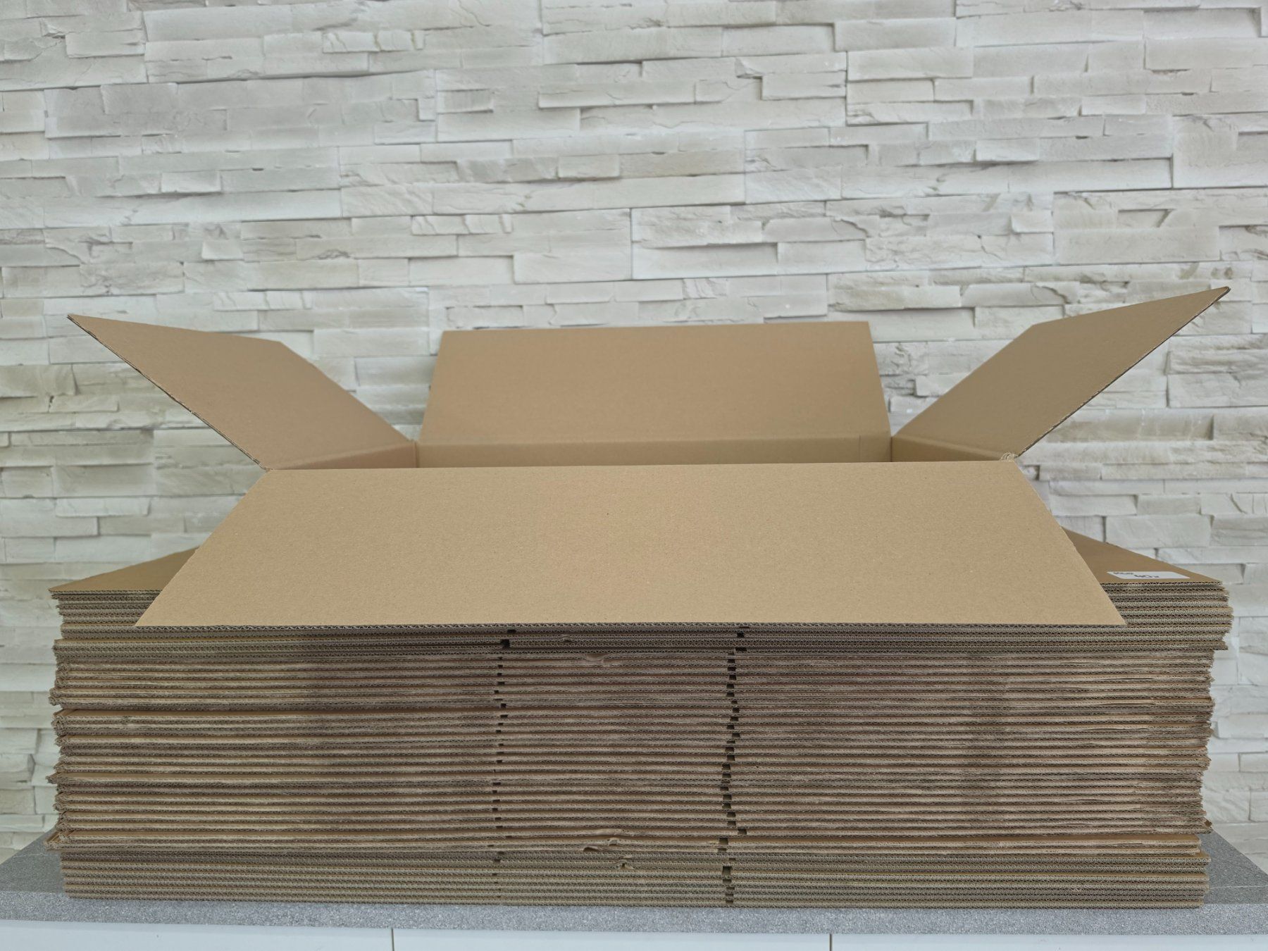 Kartons: 40 Versandkarton 600x400x100mm Faltkarton Karton einwellig – Neu (gemäss Beschreibung) aus Baar von Werkzeugzentrum 2