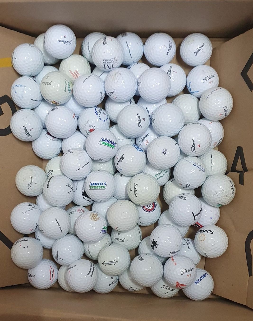 Titleist Bälle: Titleist 90 Golfbälle mix gebraucht – Gebraucht aus Allschwil von Gorgeli 2