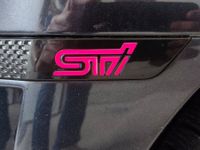 STi fender inlay sticker / Subaru WRX Aufkleber JDM