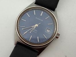 Vintage EDOX Herrenuhr läuft / montre pour homme