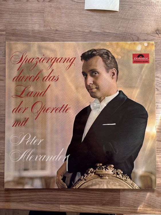 Peter Alexander - Spaziergang durch das Land der Operette (Gebraucht ...
