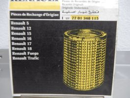 Renault Luftfilter 7701348115, LX130