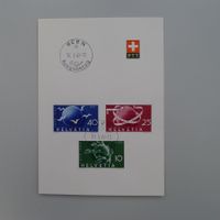 1949 Nr.294-296 (PTT-Blatt) von Ausgabetag, Kat: 190.-+