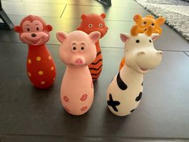 LUDI Baby Bowling Animals / Kinderbowling Tiere