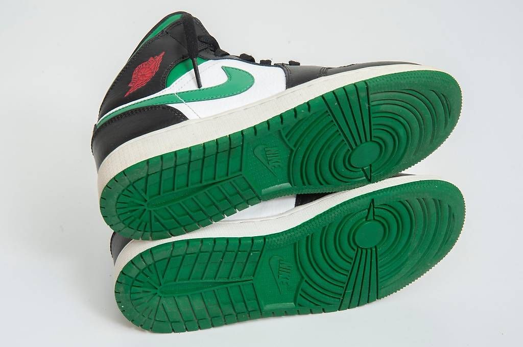 Jordan Scarpe da uomo: Nike Air Jordan - Mid Pine Green Toe – Usato da Lausanne venduto da Phlox02 5