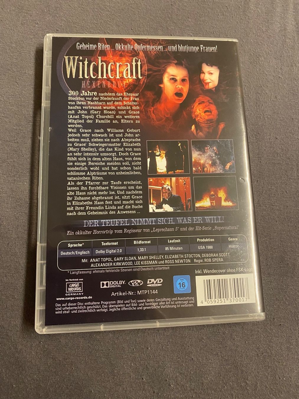 Tutti i DVDs: Witchcraft – Nuovo (secondo la descrizione) da Einsiedeln venduto da Penguin_Holmes 1