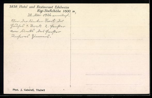 Cartoline postali: Rigi, Rigi-Staffelhöhe, Hotel und Resta – Usato da Berlin venduto da bartko-reher 1
