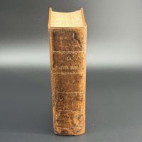 Sainte Bible Ostervald 1838 Cuir Ancien & Nouveau Testament